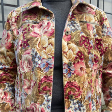 Load image into Gallery viewer, Maggie Devos- Floral Jean Jacket w/Frida, Fashion, Maggie Devos, Atrium 916 - Sacramento.Shop

