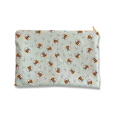 Nurelle Creations - Bumble Bee Puzzle Zipper Pouch, Bags, Nurelle Creations, Atrium 916 - Sacramento.Shop