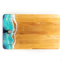 Load image into Gallery viewer, Awkwood Things - Large Ocean Inspired Cutting Board, Dishware, Awkwood Things, Sacramento . Shop
