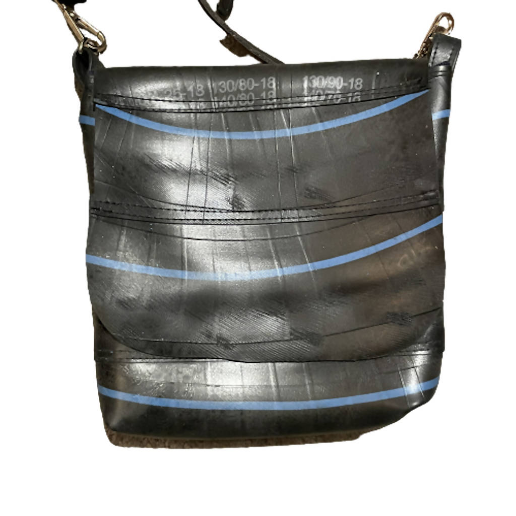 Zombie Upcycled - Bike Tube Crossbody Bag, Bags, Zombie Upcycled, Atrium 916 - Sacramento.Shop