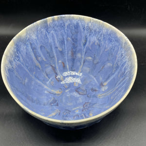 Angie Talbert Studios- Drippy purple serving bowl, Ceramics, Angie Talbert Studios, Atrium 916 - Sacramento.Shop