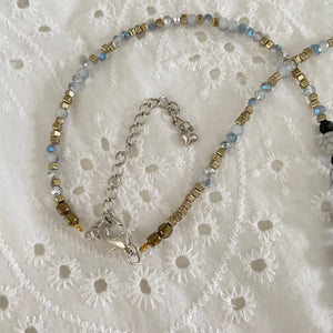 Jennifer Keller "Raven" Necklace Made With Salvaged Jewelry, Jewelry, Jennifer Laurel Keller Art, Atrium 916 - Sacramento.Shop