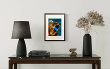 Load image into Gallery viewer, Osborn Arts - Masked Up Bear, Wall Art, Osborn Arts, Atrium 916 - Sacramento.Shop
