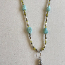 Load image into Gallery viewer, Jennifer Keller &quot;Soulful Sister&quot; Necklace Made With Salvaged Jewelry, Jewelry, Jennifer Laurel Keller Art, Atrium 916 - Sacramento.Shop
