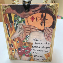 Load image into Gallery viewer, Maggie Devos - Tobacco Box/Purse - &quot;Take a Lover Frida&quot;, Crafts, Maggie Devos, Atrium 916 - Sacramento.Shop
