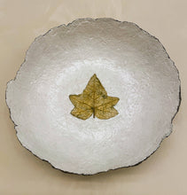 Load image into Gallery viewer, Paper Zen Designs - Golden Ivy Metallic Paper Mache Pulp Bowl, Home Decor, Paper Zen Designs, Atrium 916 - Sacramento.Shop
