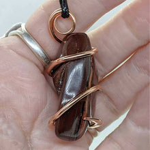 Load image into Gallery viewer, Arcane Moon - Copper Wrapped Red Tigereye Pendant, Jewelry, Arcane Moon, Atrium 916 - Sacramento.Shop
