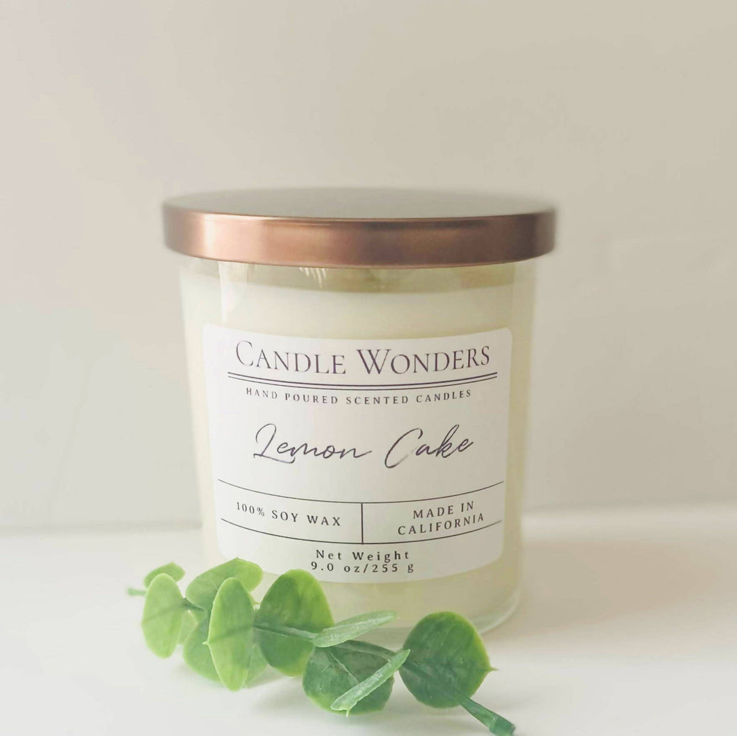 Candle Wonders - Lemon Cake, Wellness & Beauty, Candle Wonders, Atrium 916 - Sacramento.Shop