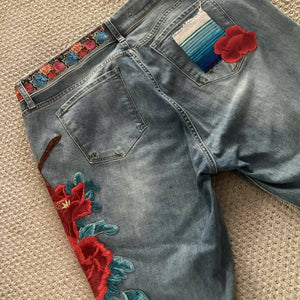 Maggie Devos - Frida Embellished Jeans - Size 16 W, Fashion, Maggie Devos, Atrium 916 - Sacramento.Shop