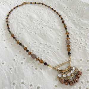 Jennifer Keller "Jangle" Necklace Made With Salvaged Jewelry, Jewelry, Jennifer Laurel Keller Art, Atrium 916 - Sacramento.Shop