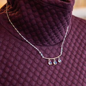 Lori Sparks- Sterling Silver Bar Necklace, Jewelry, Sparks by Beadologie, Sacramento . Shop