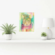 Load image into Gallery viewer, Island Girl Art - Cat, Wall Art, Island Girl Art by Rhean, Atrium 916 - Sacramento.Shop
