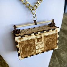 Load image into Gallery viewer, Boomcase - Boombox necklace, Jewelry, BoomCase, Atrium 916 - Sacramento.Shop
