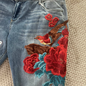 Maggie Devos - Frida Embellished Jeans - Size 16 W, Fashion, Maggie Devos, Atrium 916 - Sacramento.Shop