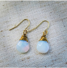 Load image into Gallery viewer, Island Girl Art - Natural Stone Earrings- Opal Earrings, Jewelry, Island Girl Art by Rhean, Atrium 916 - Sacramento.Shop
