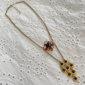 Jennifer Keller "Lady Godiva" Necklace Made With Salvaged Jewelry, Jewelry, Jennifer Laurel Keller Art, Atrium 916 - Sacramento.Shop