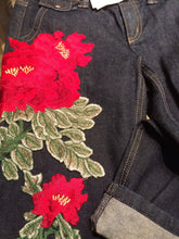 Load image into Gallery viewer, Maggie Devos-AT blue/black denim jeans w/embellishments, Fashion, Maggie Devos, Sacramento . Shop
