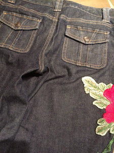 Maggie Devos-AT blue/black denim jeans w/embellishments, Fashion, Maggie Devos, Sacramento . Shop