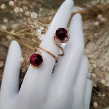 Load image into Gallery viewer, Island Girl Art - Wire Wrapped Ring-Rose Tiger&#39;s Eye, Jewelry, Island Girl Art by Rhean, Atrium 916 - Sacramento.Shop
