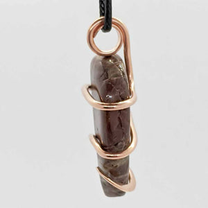 Arcane Moon - Copper Wrapped Jasper Agate Pendant, Jewelry, Arcane Moon, Atrium 916 - Sacramento.Shop