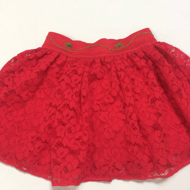 Maggie Devos - Childs red lace skirt - Kids Size 3T, Fashion, Maggie Devos, Sacramento . Shop