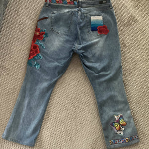 Maggie Devos - Frida Embellished Jeans - Size 16 W, Fashion, Maggie Devos, Atrium 916 - Sacramento.Shop