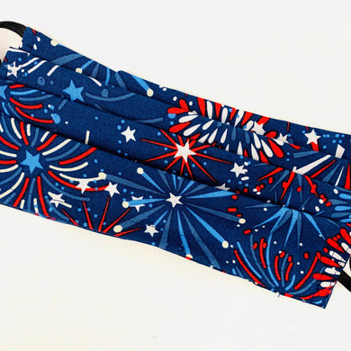 Jean Stone - 4th of July Pleated Mask - Sacramento . Shop