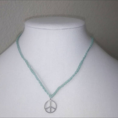 Creations by Jennie J Malloy - Green Peace Necklace, Jewelry, Creations by Jennie J Malloy, Atrium 916 - Sacramento.Shop