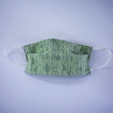 Load image into Gallery viewer, Miche Niche - Green Leaves Toddler Pleated Face Mask - Sacramento . Shop
