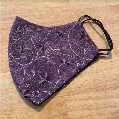 David's Tailoring Express - Purple Swirls mask, Masks, David’s Tailoring Express, Sacramento . Shop