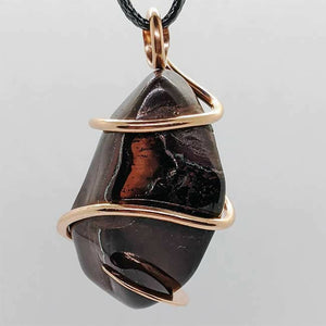 Arcane Moon - Copper Wrapped Red Tigereye Pendant, Jewelry, Arcane Moon, Atrium 916 - Sacramento.Shop