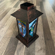 Load image into Gallery viewer, Shmak Creations - Faces Lantern, Home Decor, Shmak Creations, Atrium 916 - Sacramento.Shop
