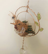 Load image into Gallery viewer, Turner Creations - Hanging Hummingbird Sculpture, Home Decor, Stone Turner Creations, Atrium 916 - Sacramento.Shop
