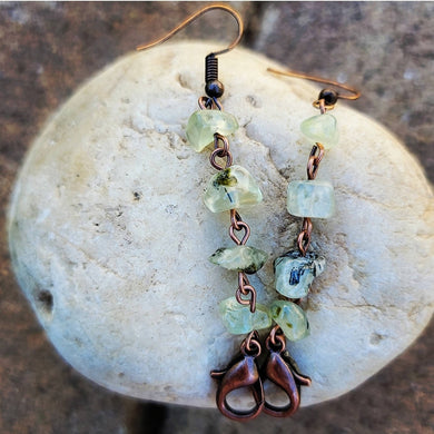 Island Girl Art - Natural Stone Earrings- The Vine Dangle, Jewelry, Island Girl Art by Rhean, Sacramento . Shop