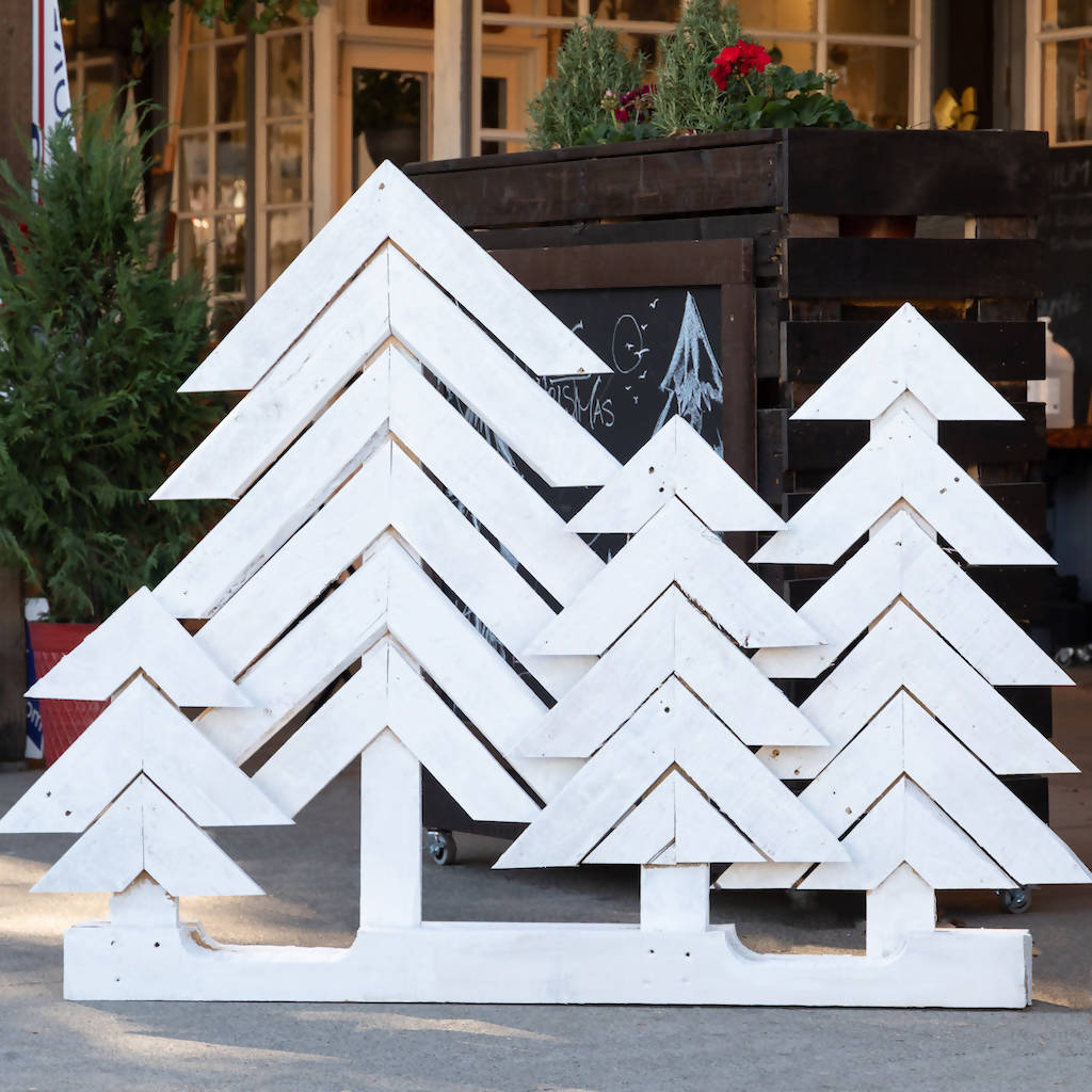Yennie Zhou Designs - Wooden Upcycled Christmas Tree Decoration, Outdoor & Garden, Yennie Zhou Designs, Sacramento . Shop