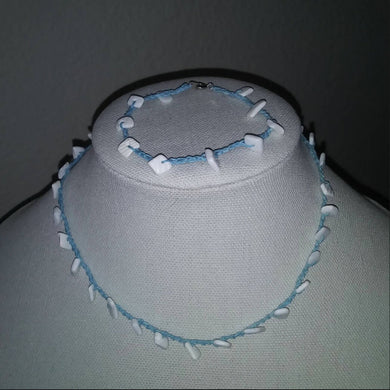 Creations by Jennie J Malloy - White Shells Necklace/Bracelet Set, Jewelry, Creations by Jennie J Malloy, Atrium 916 - Sacramento.Shop