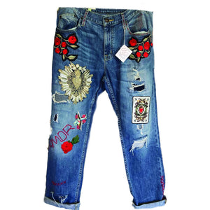 Maggie Devos- Embellished Jeans w/Heart Amor, Fashion, Maggie Devos, Atrium 916 - Sacramento.Shop