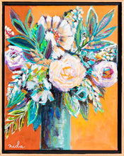 Load image into Gallery viewer, Nida Akhtar Studio - Gold Rosette Painting, Wall Art, Nida Akhtar Studio, Sacramento . Shop
