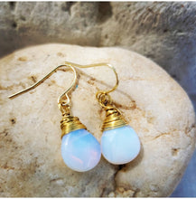 Load image into Gallery viewer, Island Girl Art - Natural Stone Earrings- Opal Earrings, Jewelry, Island Girl Art by Rhean, Atrium 916 - Sacramento.Shop
