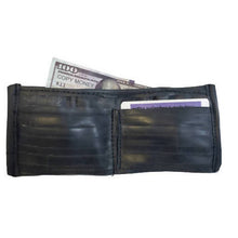 Load image into Gallery viewer, Zombie Upcycled - Bike Tube Folded Wallet, Wallets, Zombie Upcycled, Atrium 916 - Sacramento.Shop

