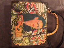 Load image into Gallery viewer, Maggie Devos - Frida purse/tobacco box art - Frida w/monkeys, Crafts, Maggie Devos, Sacramento . Shop
