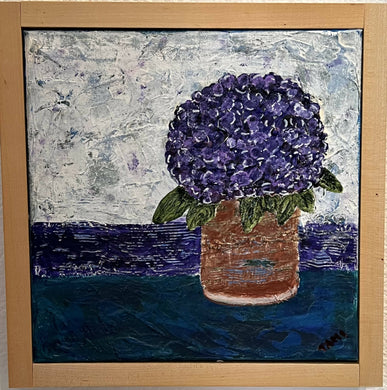 Tami's Infinite Designs - Purple Hydrangea, Wall Art, Tami’s Infinite Designs, Atrium 916 - Sacramento.Shop