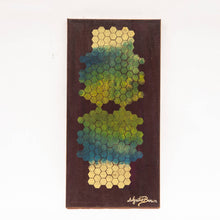 Load image into Gallery viewer, Delgreta Brown - Honeycomb Royal Crest, Wall Art, Amariginal Art, Sacramento . Shop
