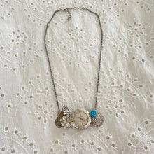 Load image into Gallery viewer, Jennifer Keller &quot;Time Flies&quot; Necklace Made With Salvaged Jewelry, Jewelry, Jennifer Laurel Keller Art, Atrium 916 - Sacramento.Shop
