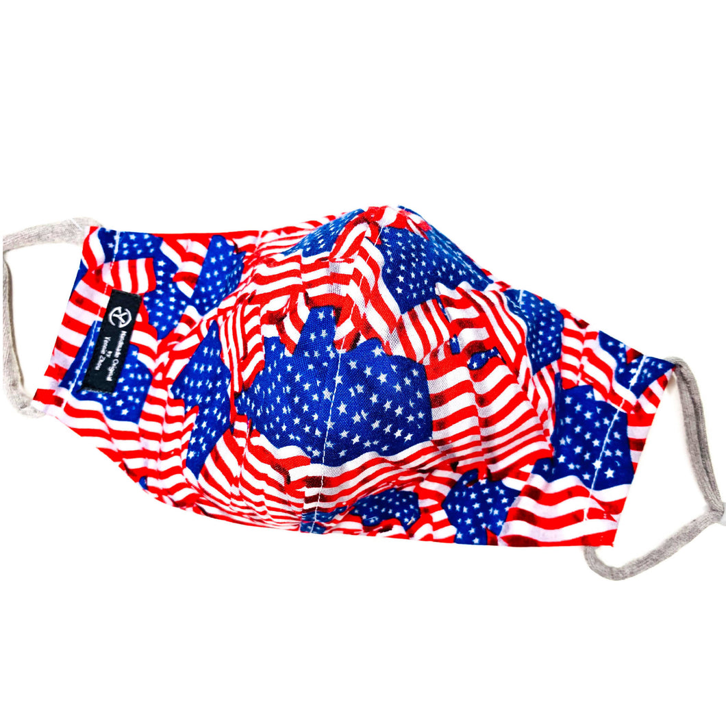 Yennie Zhou - Premium American Flag Mask - Sacramento . Shop