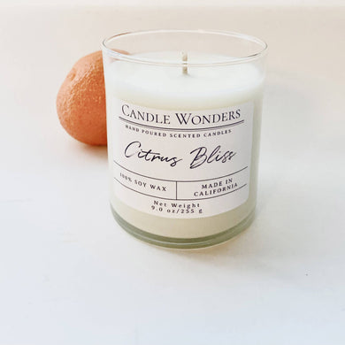 Candle Wonders - Citrus Bliss, Wellness & Beauty, Candle Wonders, Atrium 916 - Sacramento.Shop