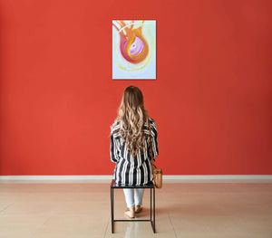 Carlos Gurley Art - Virgo's Heart, Wall Art, Carlos Gurley Art, Atrium 916 - Sacramento.Shop