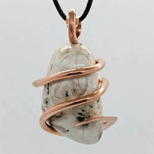 Load image into Gallery viewer, Arcane Moon - Copper Wrapped Tree Agate Pendant, Jewelry, Arcane Moon, Atrium 916 - Sacramento.Shop
