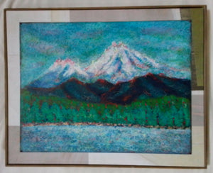 Yoshiko - Mt. Shasta, Wall Art, Yoshiko, Atrium 916 - Sacramento.Shop