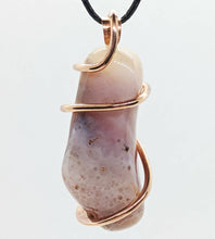 Load image into Gallery viewer, Arcane Moon - Cold forged Copper Wrapped Carnelian Agate Pendant, Jewelry, Arcane Moon, Atrium 916 - Sacramento.Shop
